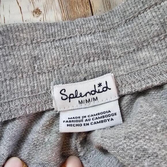 Women's Splendid Grey and Pink Joggers Size M/M - Picture 6 of 7